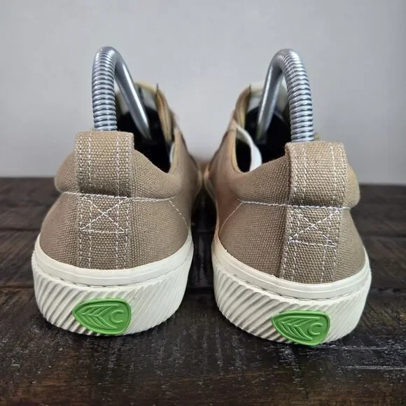 Cariuma Tan Canvas Sneakers - Picture 4 of 11